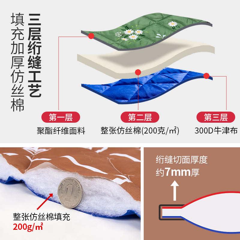 加厚野餐垫防潮垫户外露营郊游防水加大可折叠便携式帐篷沙滩地垫