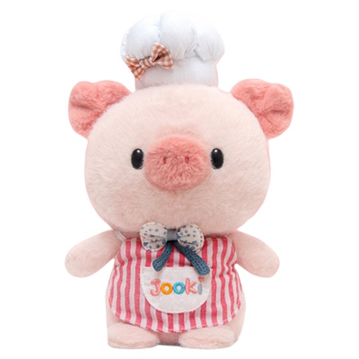 英国HERBERRY 大厨系列小猪毛绒玩具可爱公仔睡觉抱枕女孩小玩偶