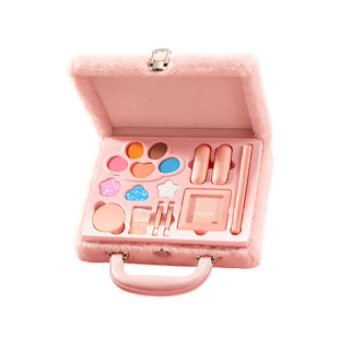贝德美儿童化妆品彩妆礼盒套装女孩专用舞台妆全套口红眼影眉笔
