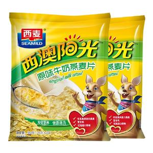 西麦原味牛奶红枣核桃燕麦片560g