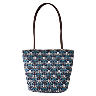 Liberty利伯缇印花水桶包小清新手拎包小众设计师单肩手提腋下包