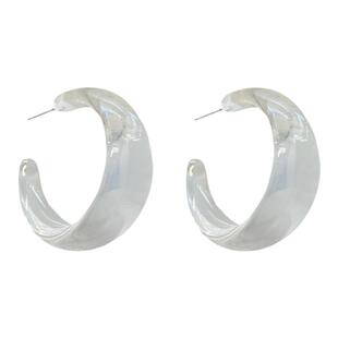 如梦如幻 法式复古极光简约高级感时尚小众仙气ins夸张耳圈耳环潮