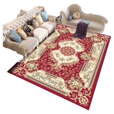 欧式客厅沙发茶几地垫