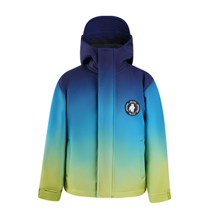 雪中飞儿童加绒加厚三合一冲锋羽绒外套女童男童2025新款秋冬衣服