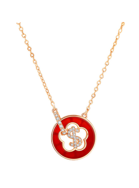 年年暴富项链女款S925银