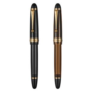 【新年礼物】日本Pilot百乐Custom贵客823钢笔14k金笔15号尖透明示范负压式活塞上墨成人练字高档送礼
