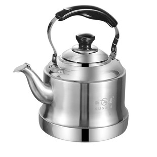 304加厚不锈钢家用烧水壶茶壶煮水壶商用加汤壶大容量鸣笛音水壶