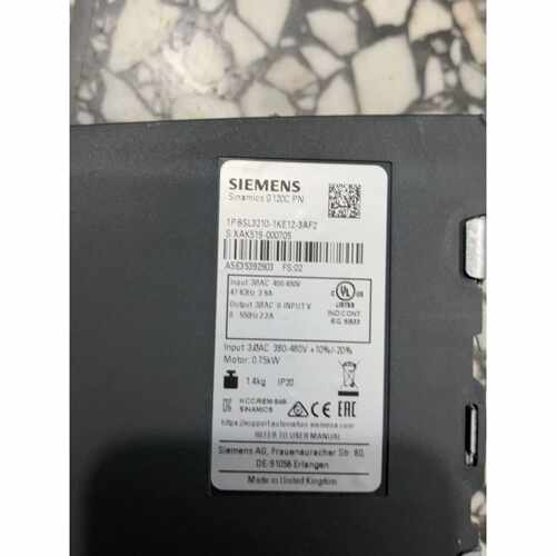询价变频器 6SL3210-1KE12-3AF2