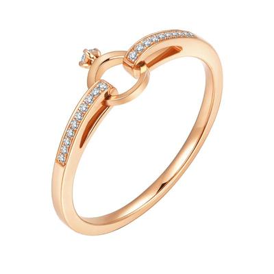 莱绅通灵钻石戒指指尖华冠