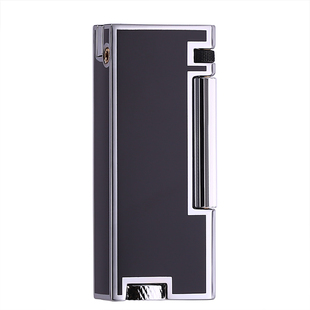 佐罗个性煤油打火机侧滑点火长条男士精品复古创意树脂漆砂轮火机