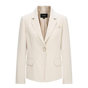 【易打理】Scofield女修身翻领一粒扣四面弹西装外套