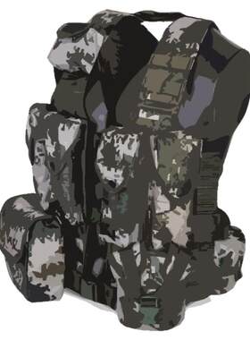 1000D高强战术背心06款11件套携行具马甲户外战术零六马甲背心