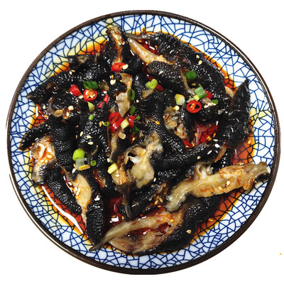 盐帮小子麻辣即食红油去骨鸡爪子