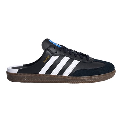 Adidas/阿迪达斯正品三叶草SAMBAOGMULE新款经典黑白色拖鞋LB3815