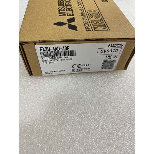 模块，型号FX3U-4AD-ADP，全新，盒码—议价