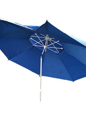 利达2米开口万向防晒防暴雨钓伞