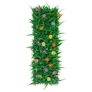 仿真草坪假绿植带花隔断植物墙塑料装饰绿草皮垫地毯造景摆设窗台