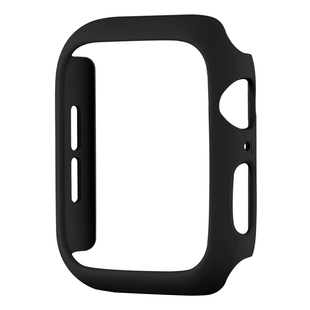 适用苹果手表11/10/9/8/7/SEiwatch40mm/44/42pvc半包壳硬壳保护套apple watchs10代41mm/45mm防摔保护壳表带
