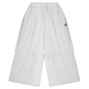 niko and ...裤子女2026春季新款简约可拆卸运动风卫裤583256