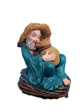 情侣人物老两口老夫妻摆件男孩女孩微景观配件盆景装饰品鱼缸造景