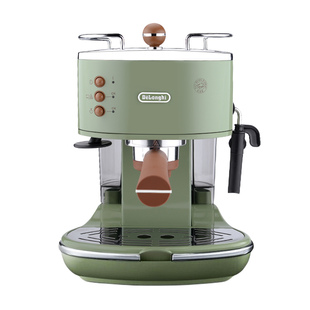 Delonghi德龙ECO310/ECOV311复古半自动咖啡机意式泵压式家用小型