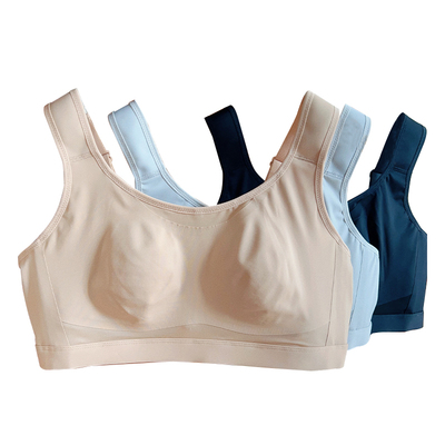 超薄无钢圈运动内衣显胸小不跑杯