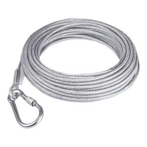 晾衣绳子室外晒被子加粗包塑钢丝绳阳台顶楼专用防风防滑凉晒神器