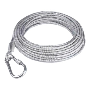 晾衣绳子室外晒被子加粗包塑钢丝绳阳台顶楼专用防风防滑凉晒神器