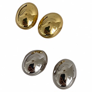 银豆豆耳钉新款2026爆款耳饰小众设计感高级925纯银银针金耳环女