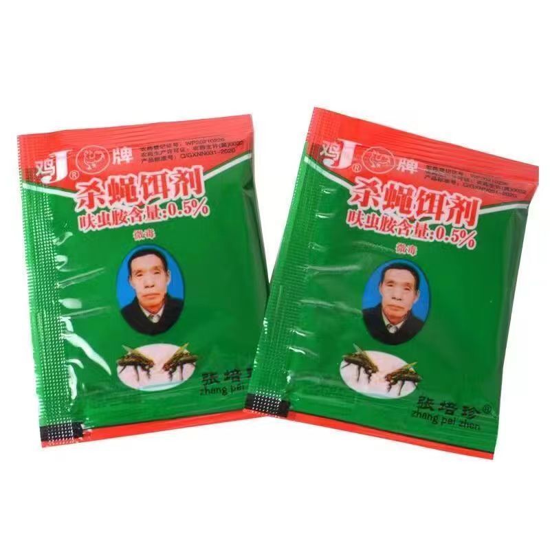 鸡牌灭蝇王长效强力杀蝇饵剂