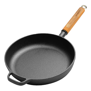 九鼎铸匠铸铁多功能炒菜平底锅烙饼煎饼锅无涂层不易粘老式生铁锅