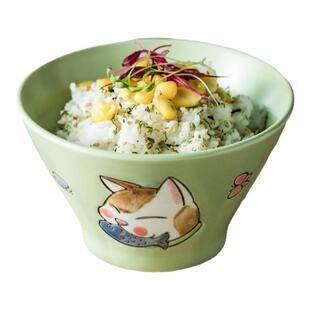 特别好看的小饭碗家用瓷小碗斗笠碗日式米饭碗陶瓷小蒸碗面碗餐具