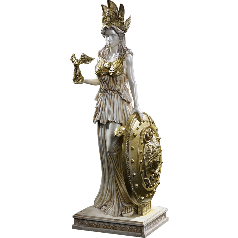 JacksDo雅典娜神像和圣域场景地台雅典娜场景树脂圣斗士场景配件