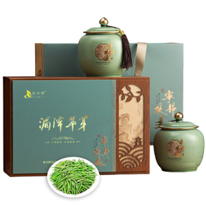 湄潭翠芽特级400G陶瓷礼盒全芽