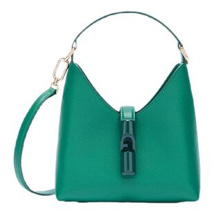 【春节好礼】FURLA芙拉IRIDE牛皮迷你女士斜挎包HOBO包流浪包