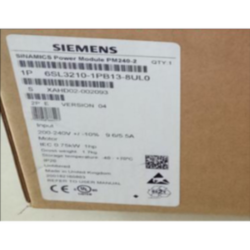 议价6SL3210-1PB13-8UL0西门子G120功率0.55KW模块6SL32101PB138U