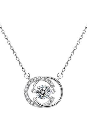 一见钟情的心跳纯银项链