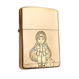 纯铜煤油佐罗打火机定制刻字高档生日礼品手工情人节礼物送男朋友