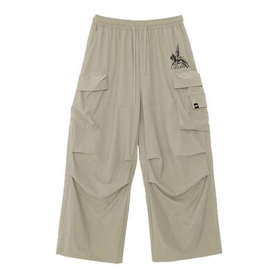 【凉皮系列】CBXLAB街舞潮牌夏季防晒速干跳舞辣妹高街工装长裤潮