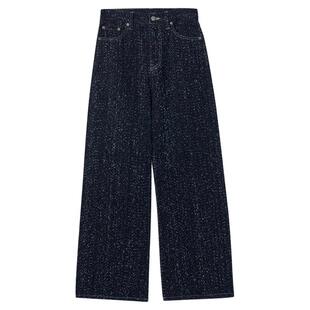 【商场同款】Levi's李维斯25年秋冬新款女士高腰阔腿牛仔裤A6081