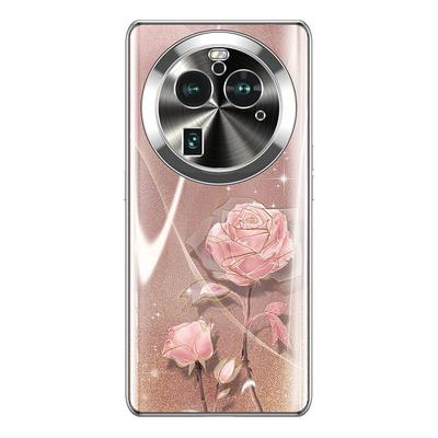 【曲面屏专用】高级感玫瑰手机壳
