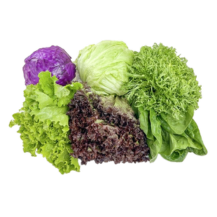 沙拉蔬菜组合4斤 新鲜混合蔬果生菜色拉健身轻食套餐西餐沙拉食材