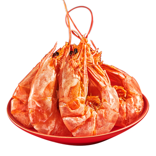 烤虾干500g即食特大号碳烤对虾干虾海虾干开袋零食补钙海鲜干货