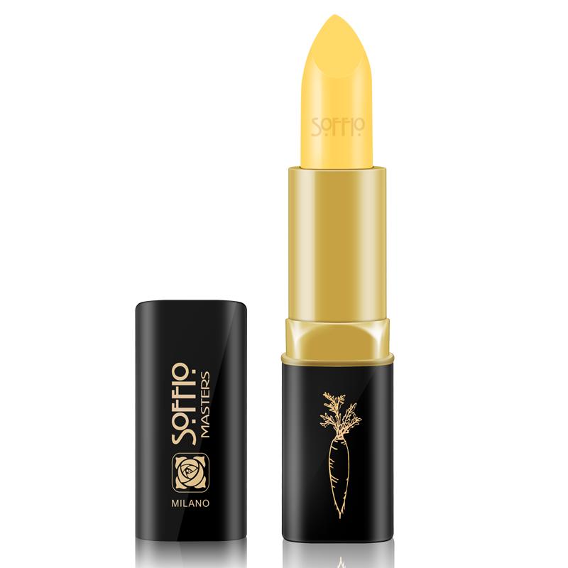 索菲歐胡蘿卜素溫變口紅唇膏滋潤(rùn)防干裂女補(bǔ)水保濕變色打底潤(rùn)唇膏