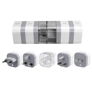 全球通万能转换插头美标转换器加拿大中美国日本插座日式旅行插头