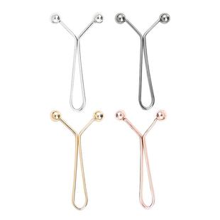 t恤袖子长了改短调节扣袖口收紧神器衣服下摆上衣衬衫固定夹卡扣