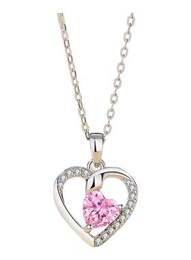 爱心灵蛇项链女S925纯银小众设计生肖项链手链送女友闺蜜生日礼物