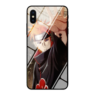 火影忍者手机壳佩恩天道来图定制适用于苹果15小米13华为Mate60磨砂软胶OPPO液态硅胶VIVO钢化玻璃魅族个性潮