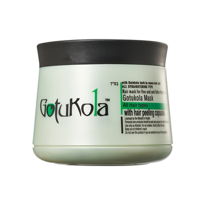 gotukola狗头发膜角蛋白修复头皮控油蓬松护发素发根绿膜500ml