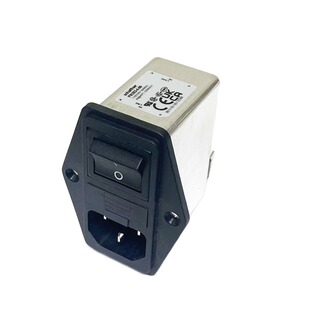 夏弗纳FN283三合一282插座电源滤波器FN284B-6-06医疗1A专用10A 4